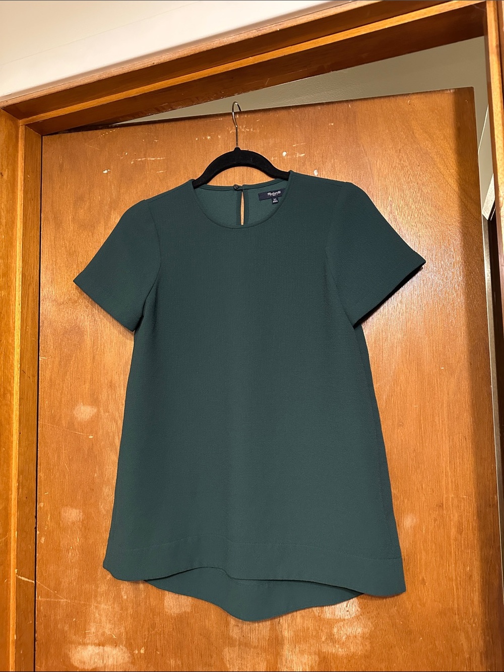 NWOT Madewell Short-Sleeve Blouse Size XS